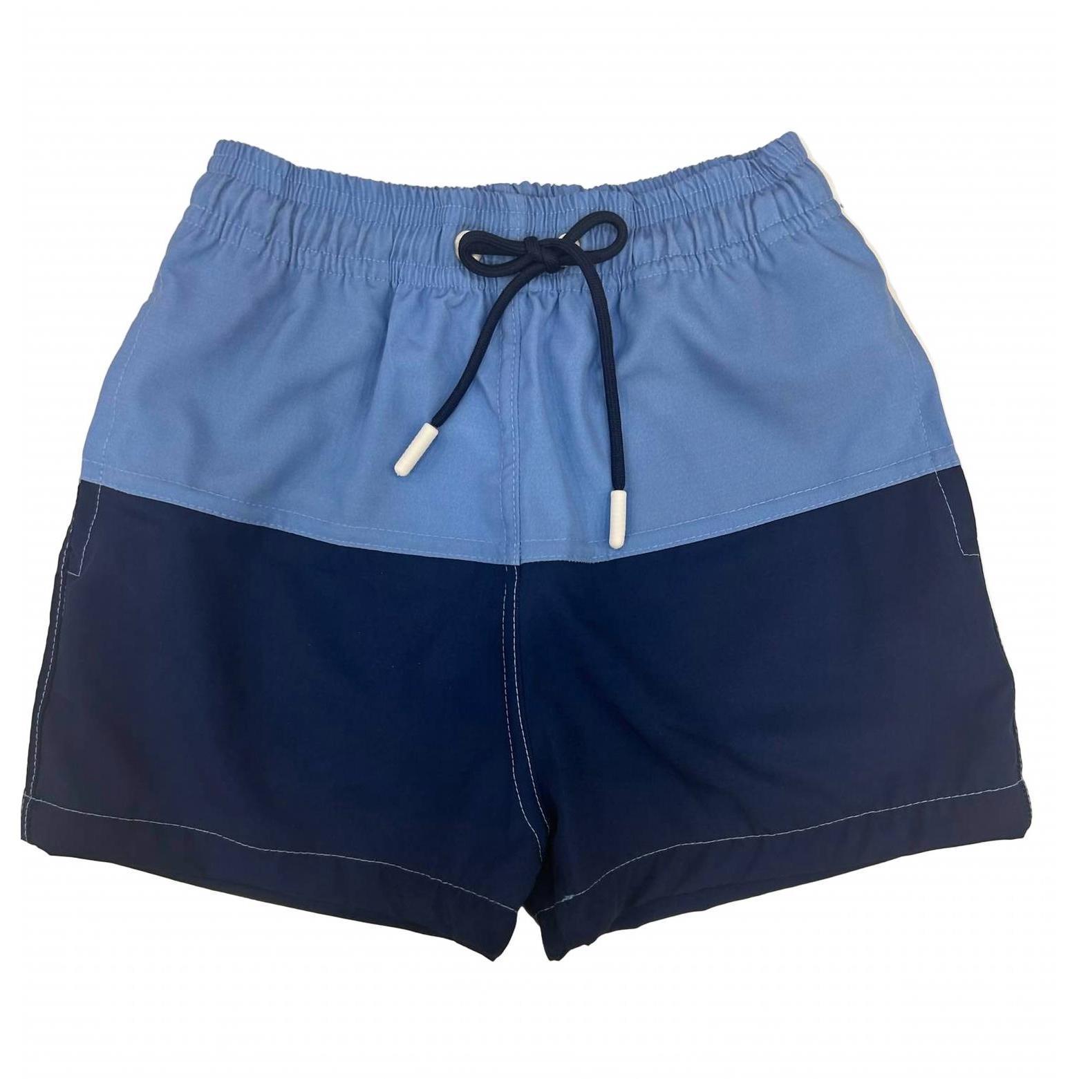 New Planet Sea Boys Swim Trunk In NavyBlue